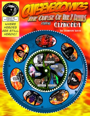 issue 3 cover blue gear